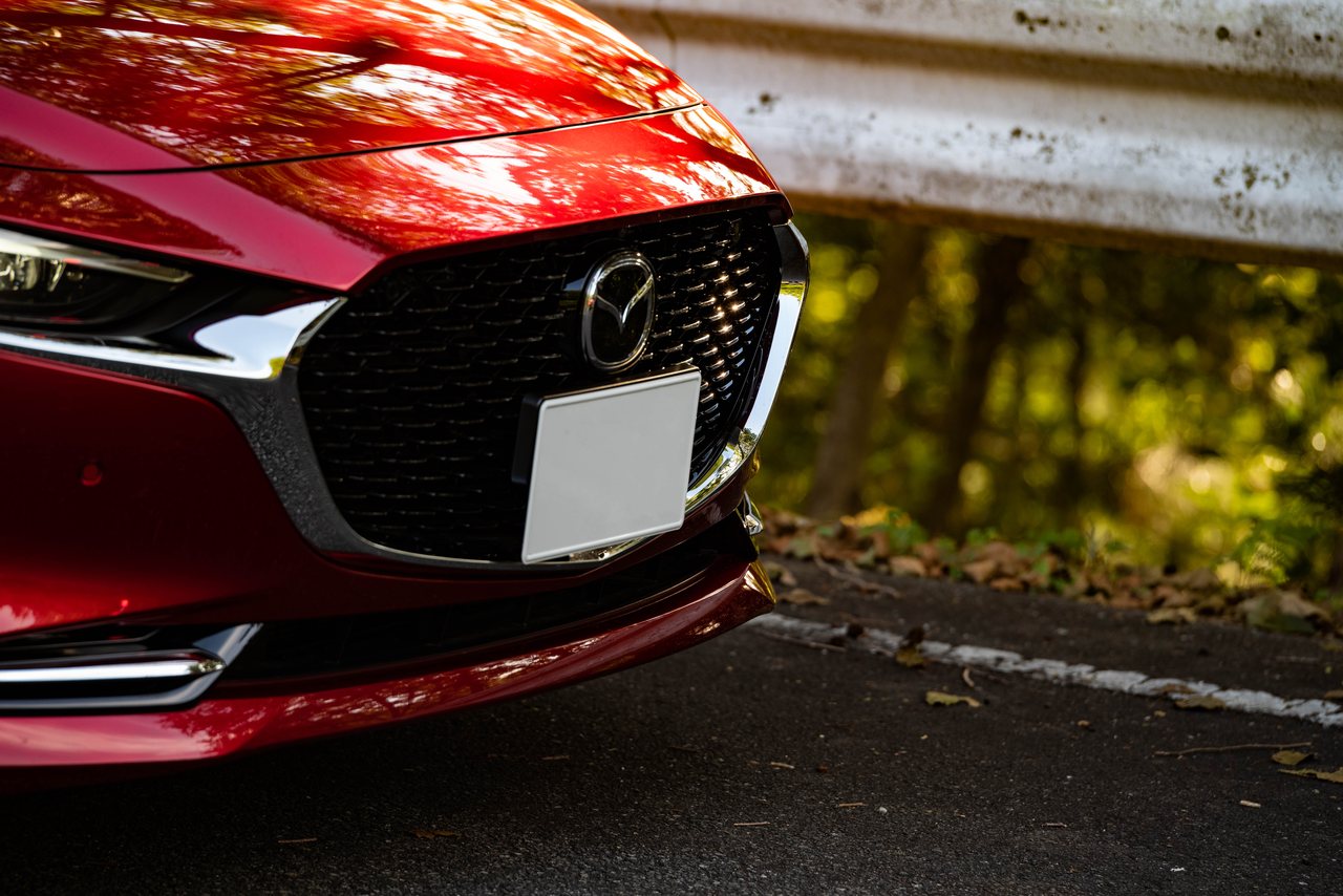 MAZDA3のフロントグリル