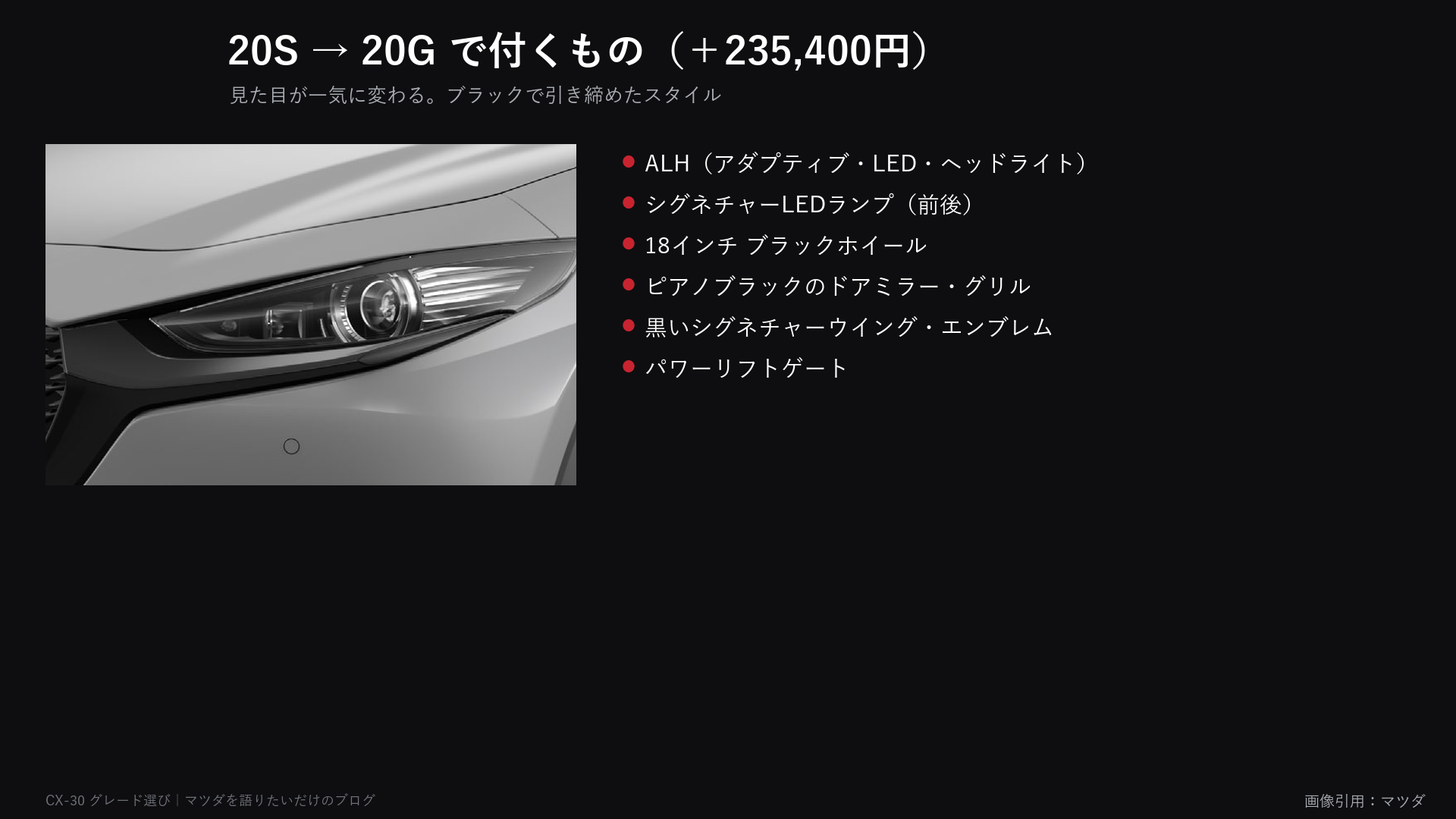 20Sから20Gで付く装備